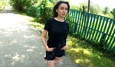 Обычная деревня, обычная русская красавица и бурный секс после знакомства!
